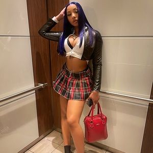 Blue frontal wig 🔥